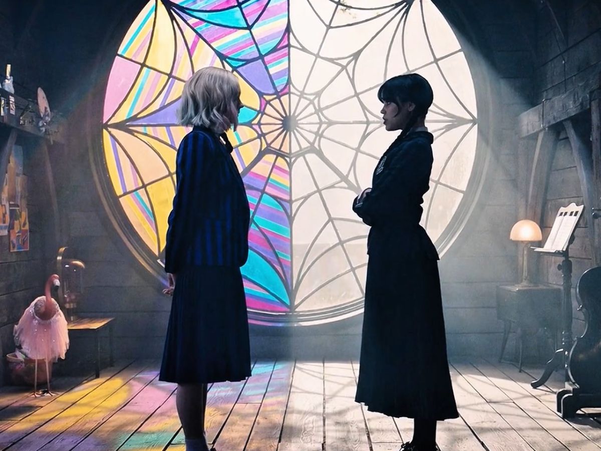 Wednesday and Enid